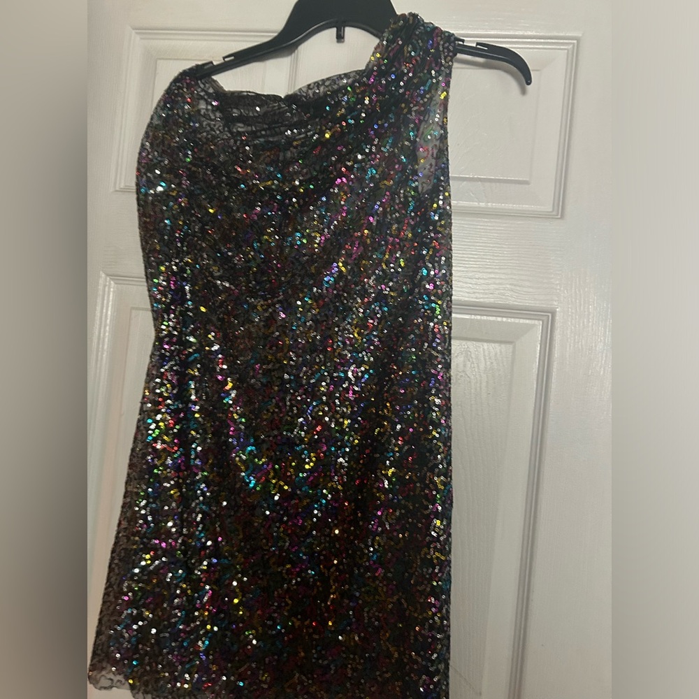 Custom Sequin Recital Competition Dance Dress with Bra & Shorts, XS S